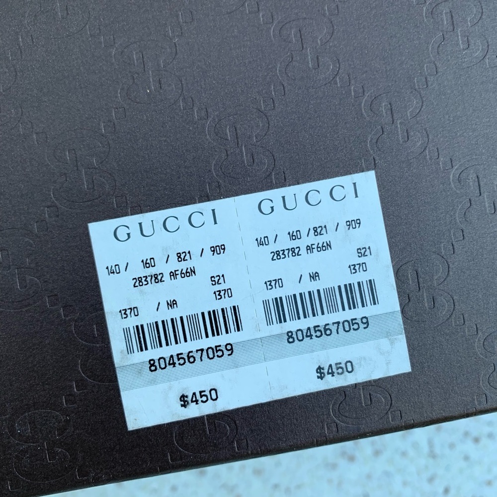 NWT Authentic Gucci GG Rubber Ipad 2 Case Unisex - Picture 7 of 7